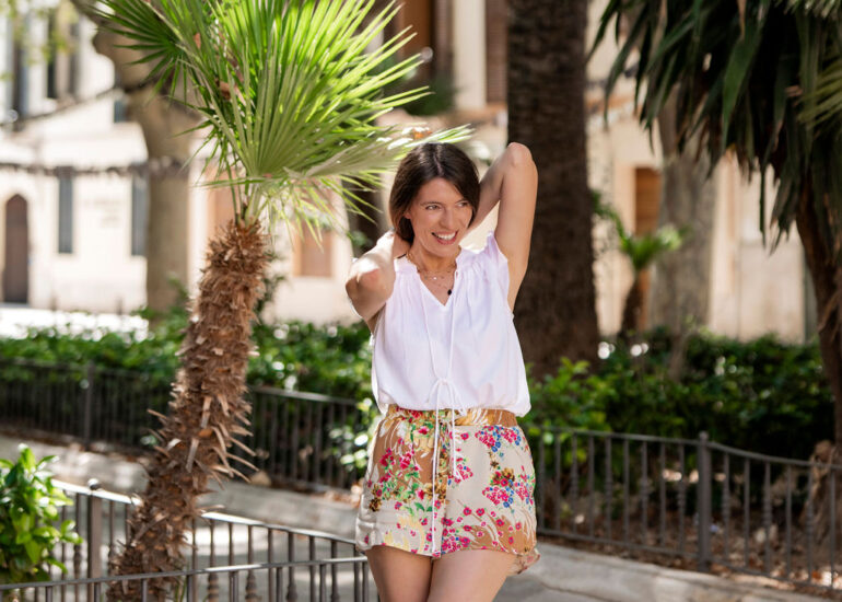 Model Fashionshooting auf Mallorca